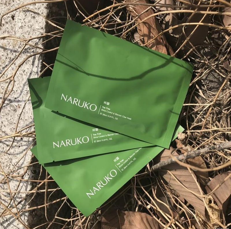 Mặt nạ NARUKO Tea Tree Shine Control and Blemish Clear Mask