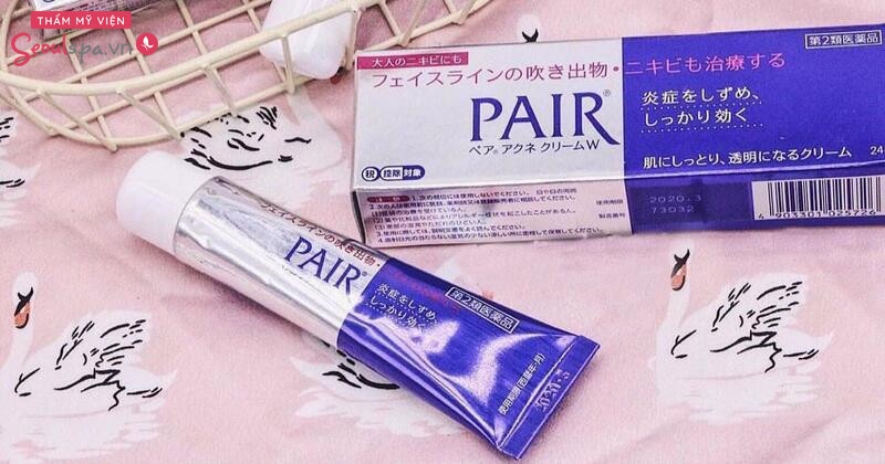 Kem trị mụn Pair được sản xuất bởi thương hiệu sản phẩm chăm sóc da hàng đầu tại Nhật Bản