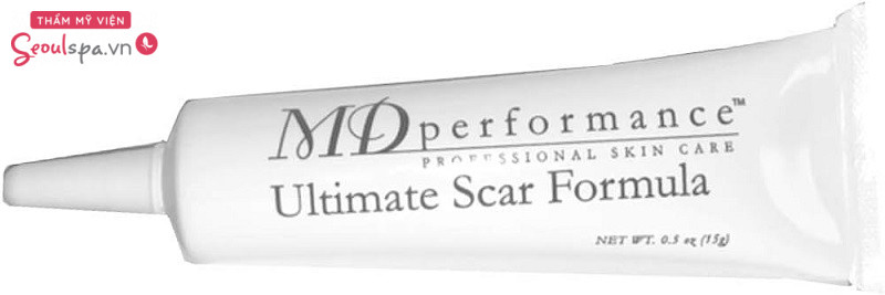 MD Performance Ultimate Scar Formula có chứa các loại gel silicon Y tế khá an toàn